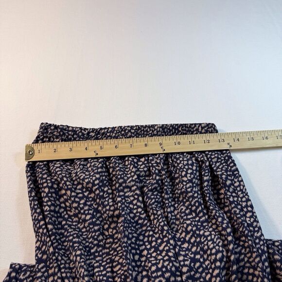 NANA USA Women's Black/Pink Jumpsuit Med Strapless Stretchy Waist Cropped Jogger - Picture 6 of 13